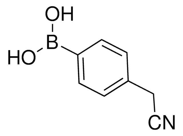 4-(Cyanomethyl)benzeneboronic acid structure, CAS 91983-26-5