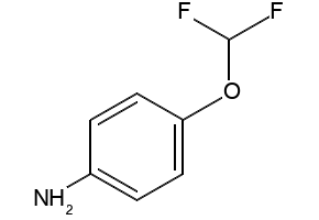 4-(Difluoromethoxy)aniline structure, CAS 22236-10-8