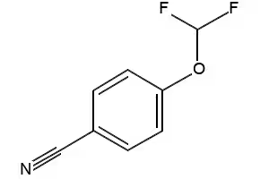 4-(Difluoromethoxy)benzonitrile structure, CAS 90446-25-6