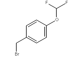 4-(Difluoromethoxy)benzyl bromide structure, CAS 3447-53-8