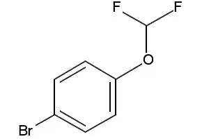 4-(Difluoromethoxy)bromobenzene structure, CAS 5905-69-1