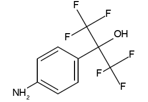 4-(Hexafluoro-2-hydroxyisopropyl)aniline structure, CAS 722-92-9