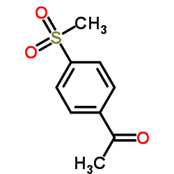 4-(Methylsulphonyl)acetophenone structure, CAS 10297-73-1