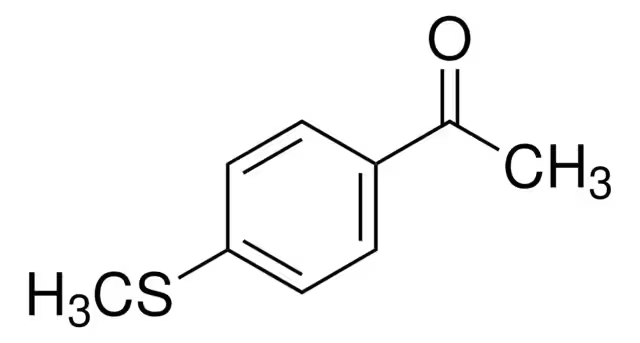 4-(Methylthio)acetophenone structure, CAS 1778-09-2