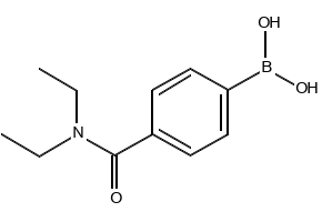 4-(N,N-Diethylaminocarbonyl)phenylboronic acid structure, CAS 389621-80-1