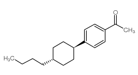 4'-(trans-4-n-Butylcyclohexyl)acetophenone structure, CAS 83626-30-6