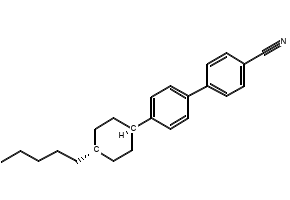 4-(trans-4-n-Propylcyclohexyl)biphenyl-4'-carbonitrile structure, CAS 94412-40-5