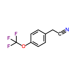 4-(Trifluoromethoxy)phenylacetonitrile structure, CAS 49561-96-8