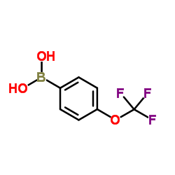 4-(Trifluoromethoxy)phenylboronic acid structure, CAS 139301-27-2