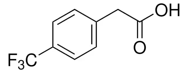 4-(Trifluoromethyl)phenylacetic acid structure, CAS 32857-62-8