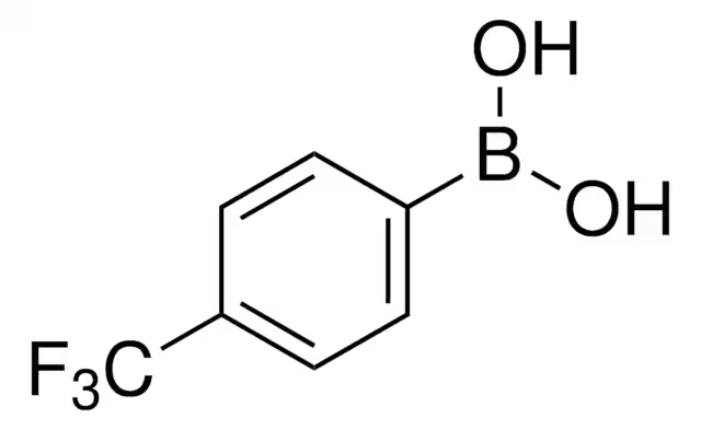 4-(Trifluoromethyl)phenylboronic acid structure, CAS 128796-39-4