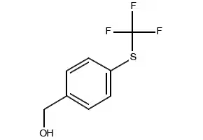 4-(Trifluoromethylthio)benzyl alcohol structure, CAS 56456-52-1