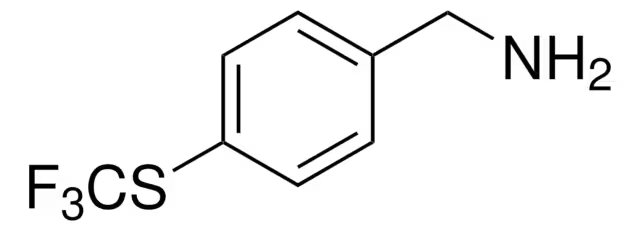 4-(Trifluoromethylthio)benzylamine structure, CAS 128273-56-3
