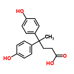 DIPHENOLIC ACID structure, CAS 126-00-1