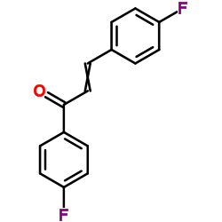 4,4'-Difluorochalcone structure, CAS 2805-56-3
