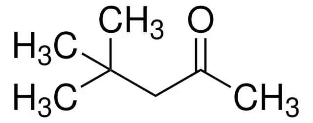 4,4-Dimethylpentan-2-one structure, CAS 590-50-1