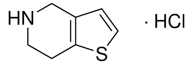 4,5,6,7-Tetrahydrothieno(3,2-c)pyridine hydrochloride structure, CAS 28783-41-7