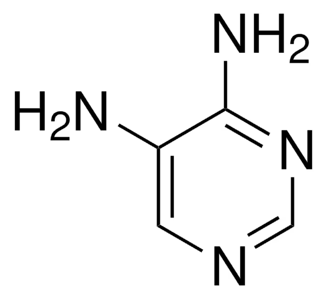 4,5-Diaminopyrimidine structure, CAS 13754-19-3