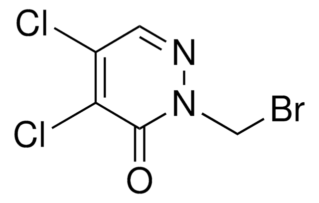 4,5-Dichloro-2-(2-fluorobenzyl)pyridazine-3(2H)-one structure, CAS 175135-46-3