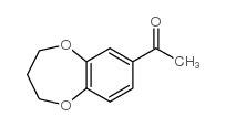 1-(3,4-Dihydro-2H-1,5-benzodioxepin-7-yl)ethan-1-one structure, CAS 22776-09-6