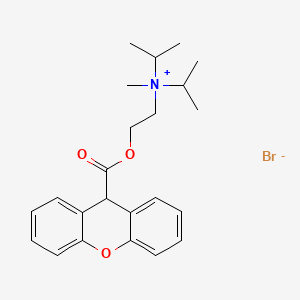 Propantheline bromide structure, CAS 50-34-0