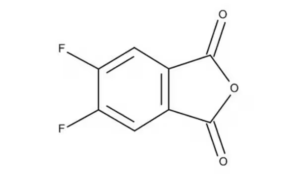 4,5-Difluorophthalic anhydride structure, CAS 18959-30-3