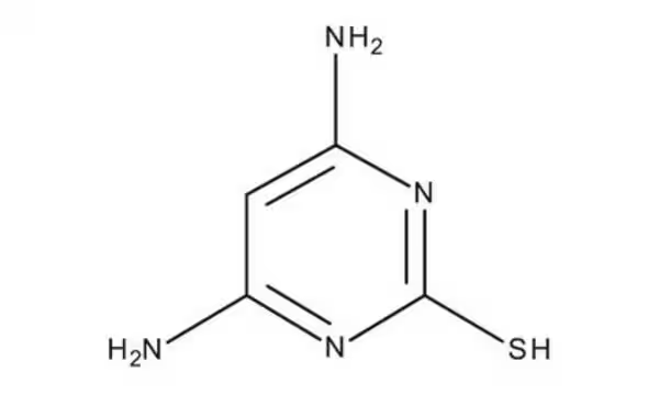 4,6-Diamino-2-mercaptopyrimidine structure, CAS 1004-39-3