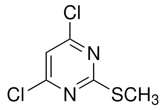 4,6-Dichloro-2-methylmercaptopyrimidine structure, CAS 6299-25-8