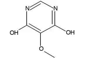 4,6-Dihydroxy-5-methoxypyrimidine structure, CAS 5193-84-0