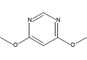 4,6-Dimethoxypyrimidine structure, CAS 5270-94-0