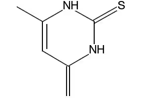 4,6-Dimethyl-2-mercaptopyrimidine structure, CAS 22325-27-5