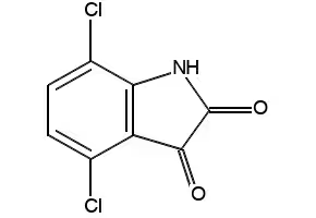 4,7-Dichloroisatin structure, CAS 18711-13-2