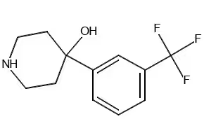 4-[3-(Trifluoromethyl)phenyl]-4-piperidinol structure, CAS 2249-28-7
