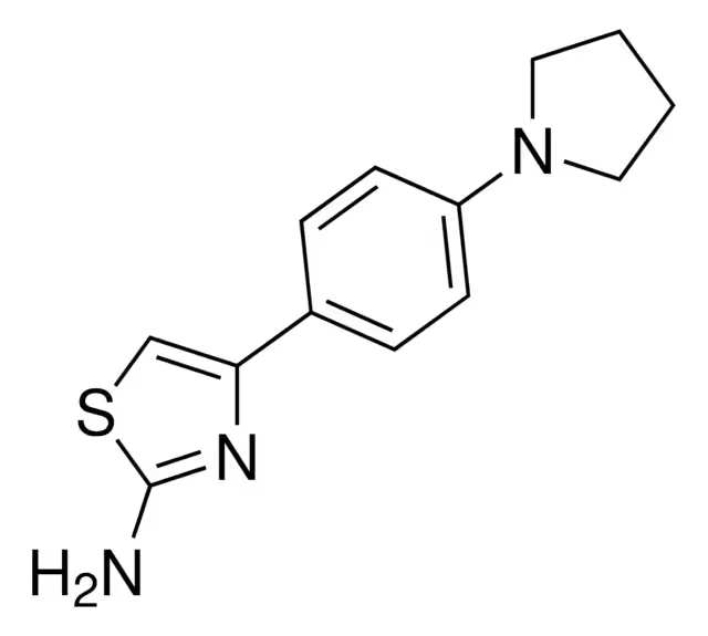 4-[4-(4-Nitrophenoxy)phenyl]thiazol-2-ylamine structure, CAS 675602-96-7