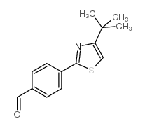4-[4-(tert-Butyl)-1,3-thiazol-2-yl]benzaldehyde structure, CAS 175202-78-5