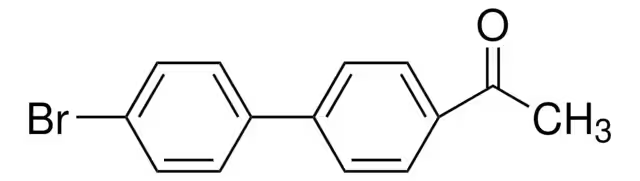 4-Acetyl-4'-bromobiphenyl structure, CAS 5731-01-1