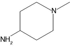 4-Amino-1-methylpiperidine structure, CAS 41838-46-4