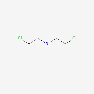 Chlormethine structure, CAS 51-75-2