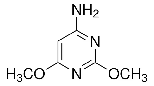 4-Amino-2,6-dimethoxypyrimidine structure, CAS 3289-50-7