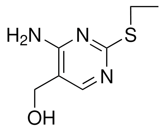4-Amino-2-ethylthio-5-(hydroxymethyl)pyrimidine structure, CAS 98432-26-9