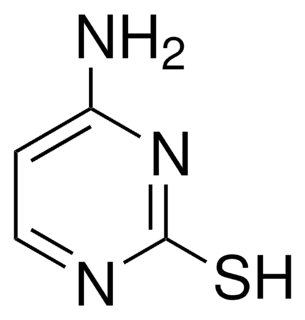 4-Amino-2-mercaptopyrimidine structure, CAS 333-49-3