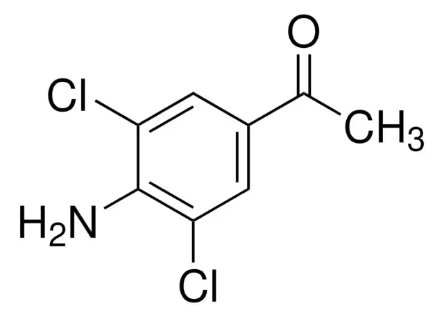 4-Amino-3,5-dichloroacetophenone structure, CAS 37148-48-4