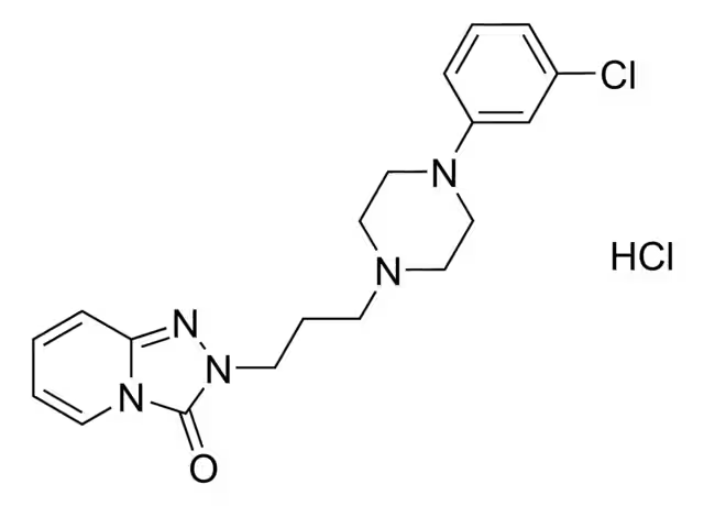 1-(3-Chlorophenyl)piperazine hydrochloride structure, CAS 65369-76-8