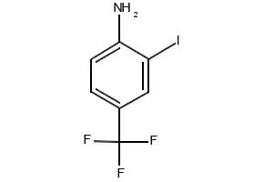 4-Amino-3-iodobenzotrifluoride structure, CAS 163444-17-5