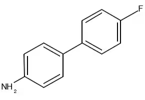 4-Amino-4'-fluorobiphenyl structure, CAS 324-93-6