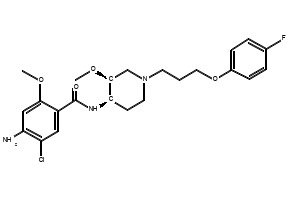 CISAPRIDE MONOHYDRATE structure, CAS 81098-60-4