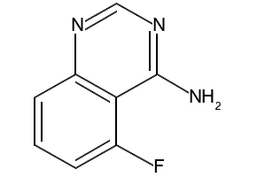 4-Amino-5-fluoroquinazoline structure, CAS 137553-48-1