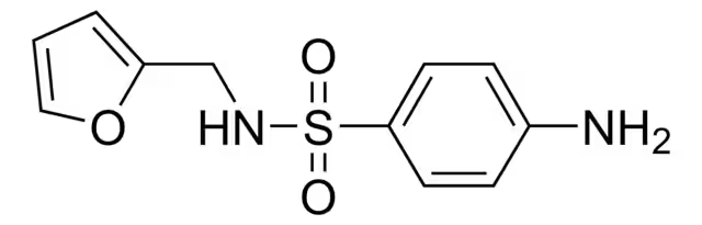 4-Amino-N-furan-2-yl-methylbenzenesulfonamide structure, CAS 5626-92-6
