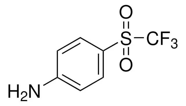 4-Aminophenyl trifluoromethyl sulphone structure, CAS 473-27-8
