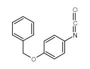 4-Benyloxyphenyl isocyanate structure, CAS 50528-73-9